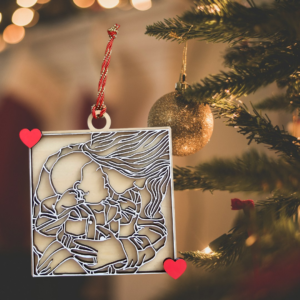 Adorno navidad personalizado