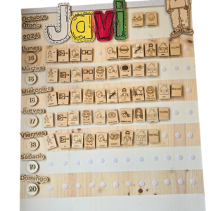 Panel pictos semanal