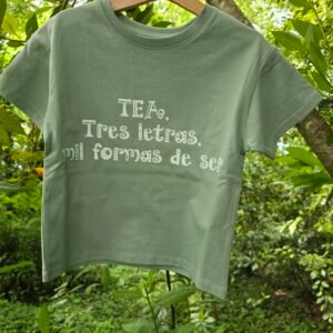 Camiseta "TEA, tres letras, mil formas de ser"