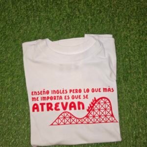 Camiseta "Enseño inglés"