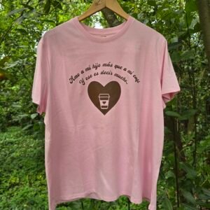 Camiseta "Amo a mi hijo más que a mi café"